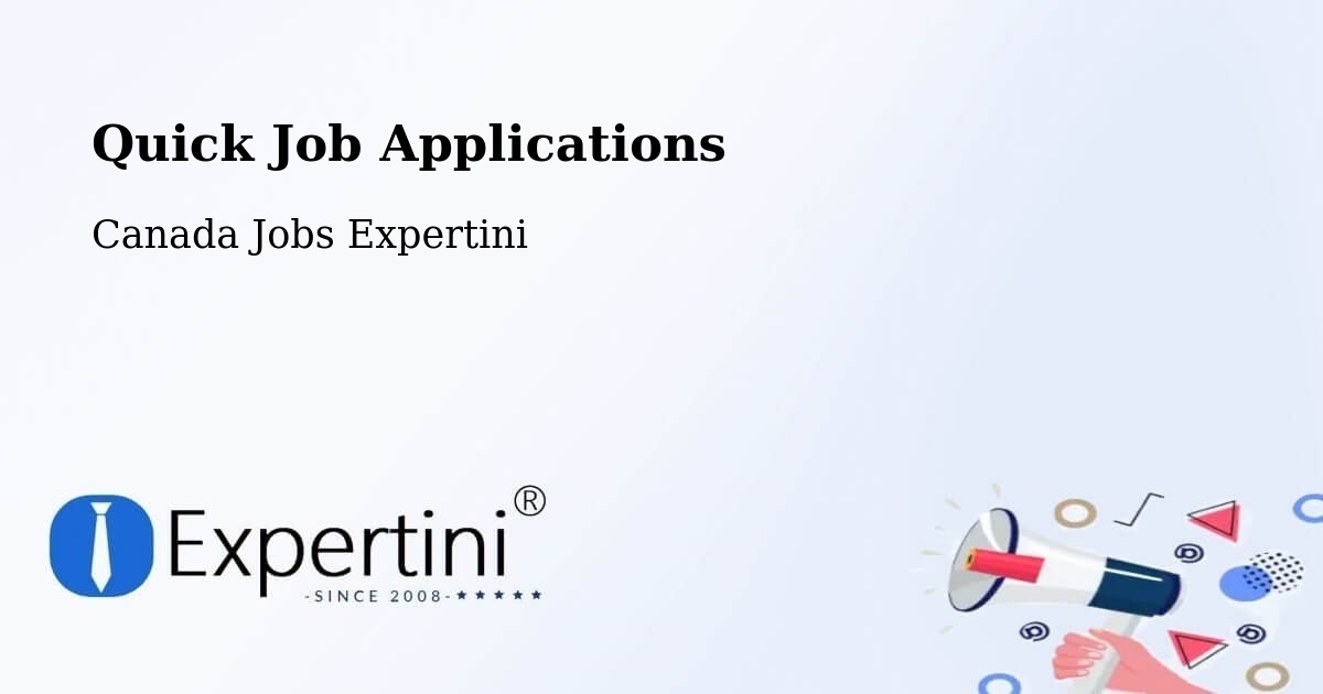 Quick Apply Feature – Edson - Canada Jobs Expertini